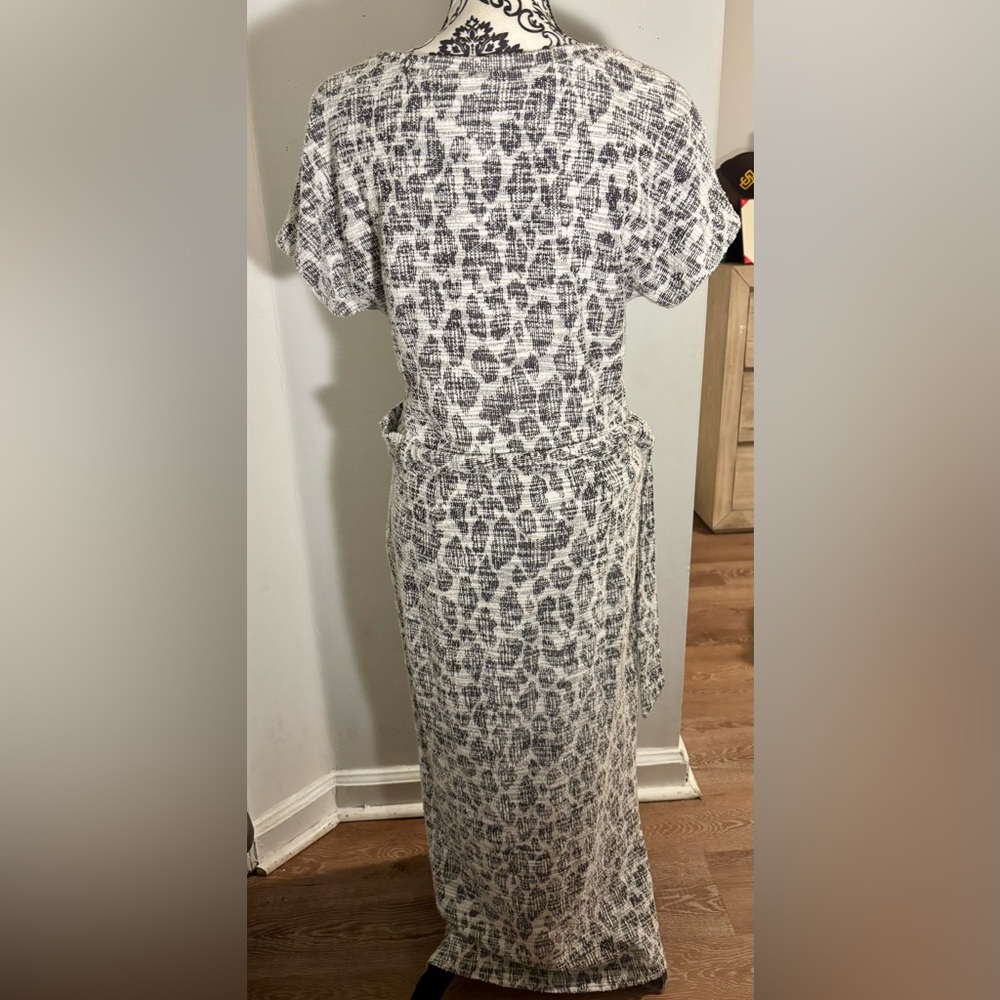 Dolan Black and White Dress